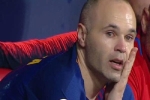 Iniesta khóc trong trận chung kết cuối cùng với Barca