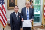 Dân mạng xôn xao bức thư Kim Jong Un gửi ông Trump