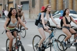 Ảnh: Hàng nghìn người trần như nhộng diễu phố trong ngày lễ hội đạp xe khỏa thân thế giới