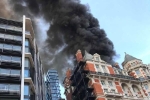 Cháy khách sạn 5 sao tại Anh