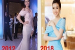 Bộ cánh mới nhất của Hoa hậu Mỹ Linh giống váy hiệu từ 6 năm trước của Mai Phương Thuý đến lạ