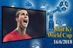 Nhật ký World Cup 16/6: Ronaldo lập một loạt kỷ lục