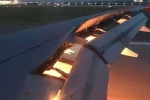 Cháy động cơ máy bay chở ĐT Saudi Arabia