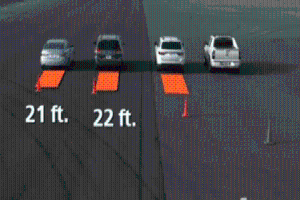 Bảng đo độ nguy hiểm khi lùi của các loại xe phổ biến: Bán tải đáng sợ gấp đôi xe con!