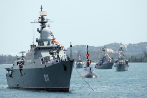 2 tàu Gepard mới nhất của Việt Nam lần đầu bắn đạn thật trên biển: Tiêu diệt gọn mục tiêu