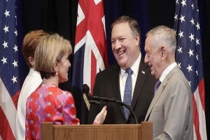 Nhật - Mỹ - Úc 'liên thủ' đối đầu Trung Quốc