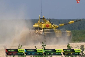 TRỰC TIẾP: Kíp xe tăng 3 Việt Nam tự phá kỷ lục Tank Biathlon 2018 - Xuất sắc chưa từng có