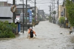 Những hình ảnh tang thương khi Nhật Bản bị nhấn chìm trong mưa lũ