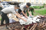 Tiêu hủy 490 bánh heroin trong đường dây của tử tù Nguyễn Văn Tình