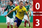 Mexico 0-3 Thụy Điển (Bảng F - World Cup 2018)