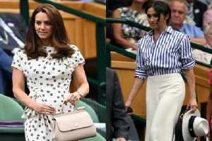 2 nàng dâu Hoàng gia Anh rủ nhau đi xem quần vợt: Chị duyên dáng, em sành điệu