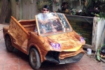 Chuyện khó tin: Ô tô Lamborghini, BMW bằng gỗ độc nhất Việt Nam