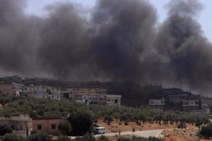Bom dẫn đường Nga hủy diệt phiến quân tại Idlib