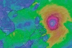 Hai kịch bản đổ bộ của siêu bão Mangkhut