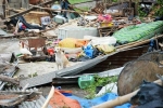 Cảnh tượng 'như ngày tận thế' của siêu bão Mangkhut khi càn quét qua Philippines