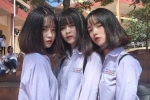 Bức ảnh 3 nữ sinh trường THPT Nguyễn Huệ (Yên Bái) hot trên Instagram vì ai cũng quá xinh