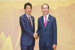 Thủ tướng Nhật chia buồn sau khi Chủ tịch nước Trần Đại Quang từ trần