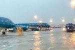Hủy nhiều chuyến bay từ Việt Nam đi Nhật Bản do bão Trà Mi
