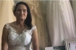 Nghệ An: Cô dâu U70 tuổi thử váy cưới khiến cư dân mạng xôn xao