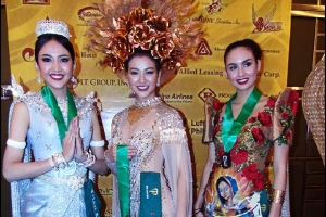 Đại diện Việt Nam giành giải vàng trang phục dân tộc ở Miss Earth 2018