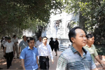 Ngày Quốc tang: Sở GD-ĐT Thái Nguyên dùng xe công đi công tác trong khu du lịch?