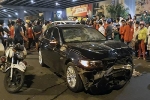 Người đàn bà lái BMW tông gần chục xe máy ở Sài Gòn