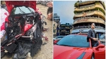 Tuấn Hưng mời hai chuyên gia từ Đức về kiểm tra siêu xe Ferrari mới gặp nạn