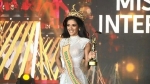 Người đẹp Paraguay ngất xỉu khi đăng quang Hoa hậu Hòa bình Quốc tế 2018