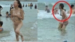 Sốc toàn tập với hai cô gái xinh đẹp trần truồng tắm biển trước bao nhiêu người ở Quy Nhơn