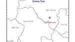 Quảng Nam: 4 ngày xảy ra 3 trận động đất ở 2 huyện miền núi