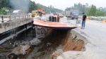 Phân luồng Cao tốc Nội Bài - Lào Cai để sửa đường tạm qua cầu Ngòi Thủ