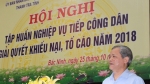 Bắc Ninh: Tập huấn công tác tiếp công dân, giải quyết khiếu nại, tố cáo