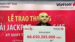 Nữ khách hàng Quảng Ninh lĩnh Jackpot Vietlott hơn 66 tỷ đồng