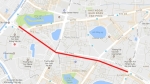 Phê duyệt dự án tuyến đường Hoàng Cầu - Voi Phục