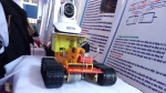Học sinh lớp 9 chế tạo robot chữa cháy