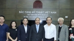 Hình ảnh Thủ tướng Nguyễn Xuân Phúc thăm Bảo tàng Mỹ thuật Việt Nam