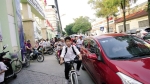 Ám ảnh cảnh ùn tắc trước cổng trường học ở Hà Nội