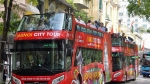 Lượng khách đi xe buýt 2 tầng City Tour đạt thấp