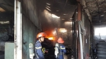 Hải Phòng: Hỏa hoạn thiêu rụi 2 kho chứa lốp ôtô và nhiều máy móc trong kho xưởng