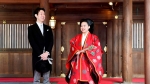 Công chúa Nhật cười hạnh phúc trong hôn lễ với chồng thường dân