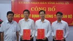 Nhân sự mới Long An, Quảng Ninh, Hà Tĩnh