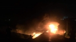 Bình Phước: Xảy ra vụ cháy lớn tại khu vực nhà xưởng sản xuất sợi