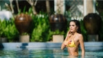Tân Hoa hậu Hòa bình Thế giới 2018 khoe vòng 1 nóng bỏng khi chụp hình bikini