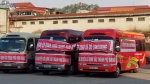 Ninh Bình: Căng băng rôn trên xe khách phản đối xe Limousine