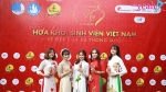Nữ sinh Thái Nguyên thướt tha áo dài tập trung tại ĐH Công Nghệ Thông Tin tham dự vòng Sơ khảo Hoa khôi Sinh viên Việt Nam 2018