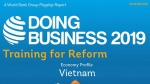 Xếp hạng môi trường kinh doanh của Việt Nam tụt 1 bậc