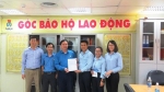 Bàn giao 'Góc bảo hộ lao động' cho Công ty Formosa Hà Tĩnh
