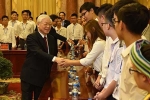 Tổng Bí thư, Chủ tịch nước Nguyễn Phú Trọng gặp mặt học sinh tiêu biểu