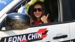 Nữ 'quái xế' Malaysia trổ tài Drift với xe bán tải ở Hà Nội