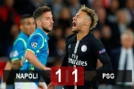 Napoli 1-1 PSG: Ngày Neymar - Mbappe im tiếng súng